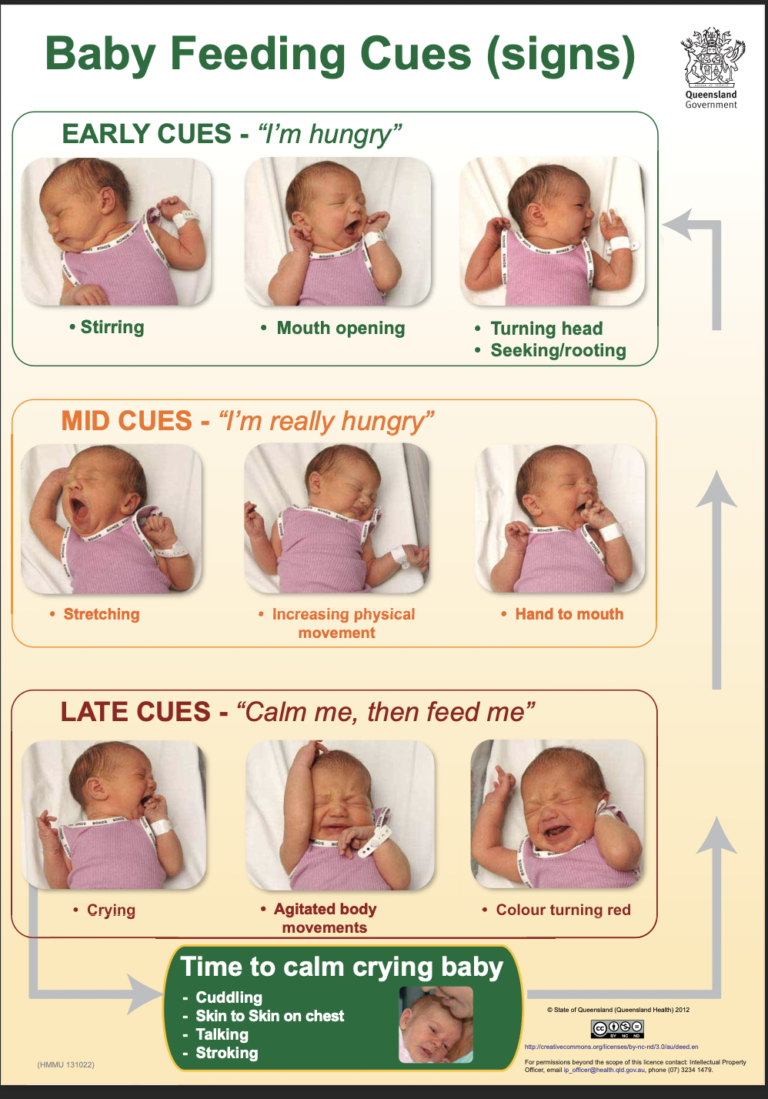 How To Read Baby Hunger Cues